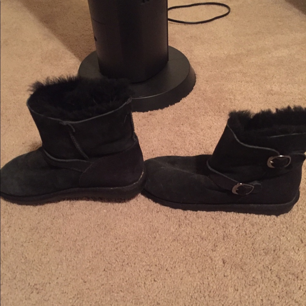 Black boots